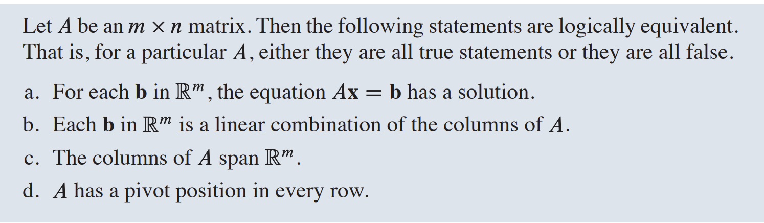 <p>pivot in every row also implies being onto</p>