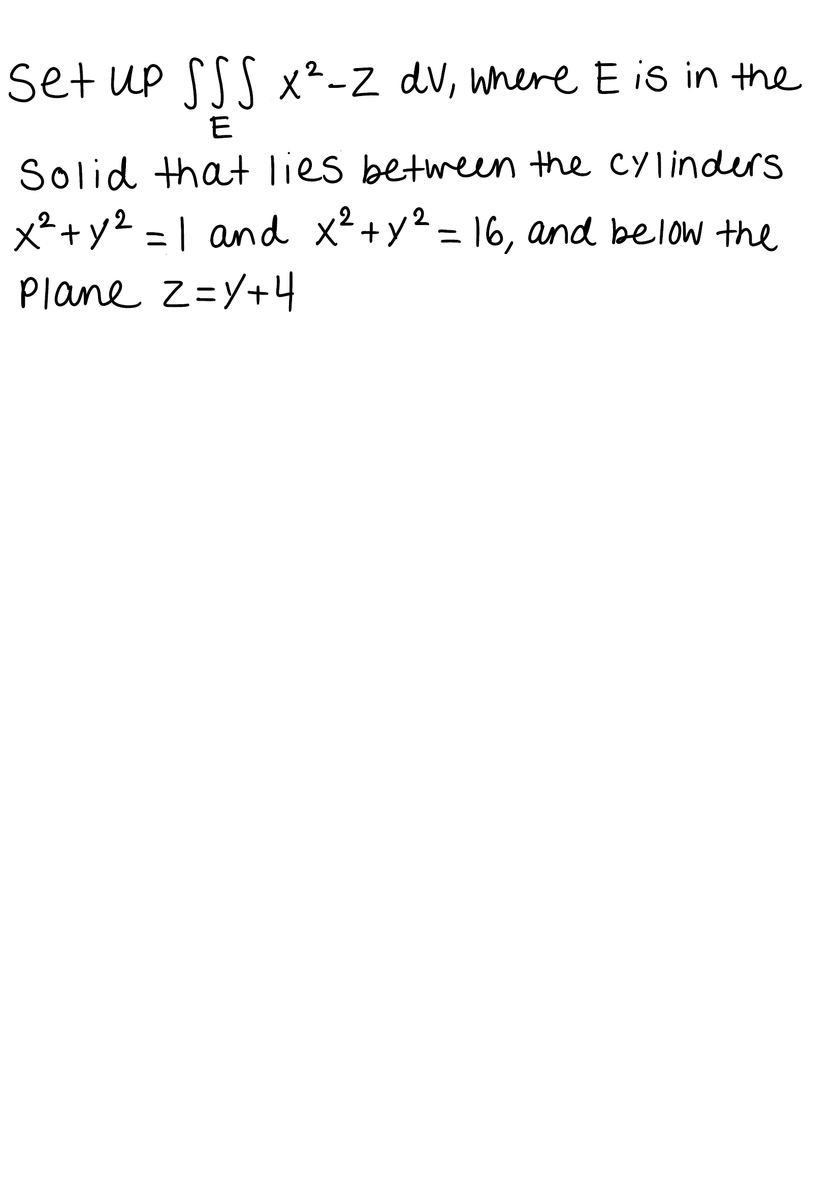 <p>Cylindrical Coordinates (maybe)</p>