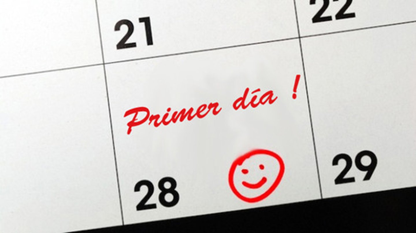 <p>first day, last day</p>