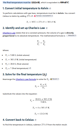 <p>1212.6 K or 939.45 degrees Celsius </p>