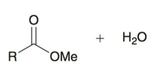 <p>carboxylic acid + alcohol = ester</p>