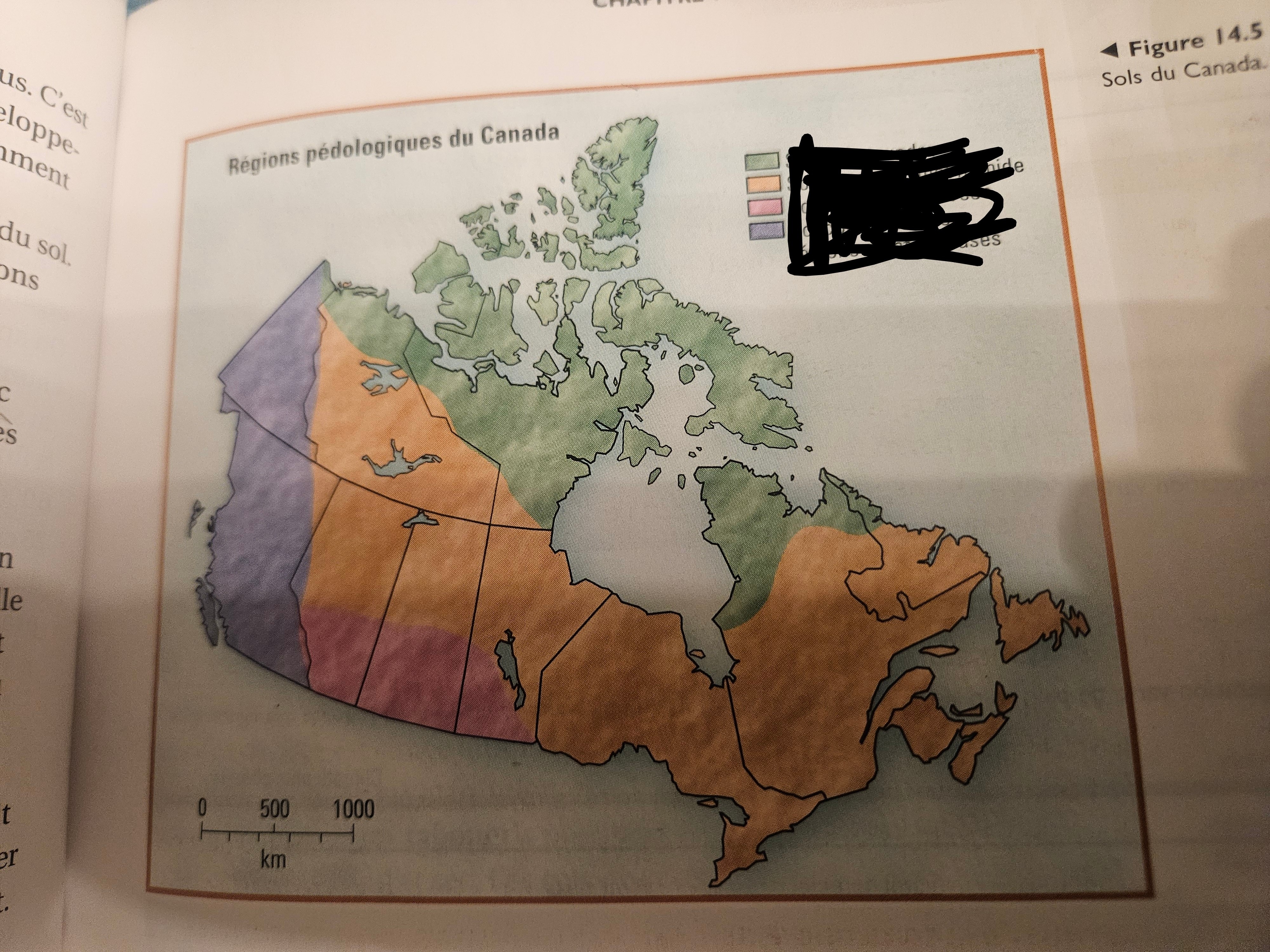 <p>4 types des sols en canada</p>