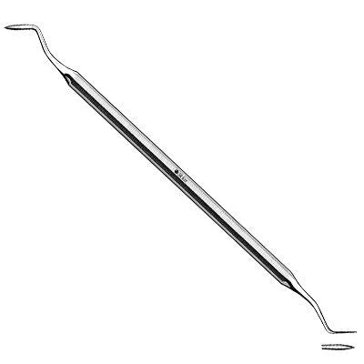 <p>Which instrument is used to carve and remove excess material interproximally?</p>
