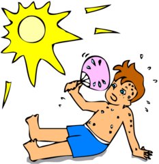 <p>It's (very) hot.</p>