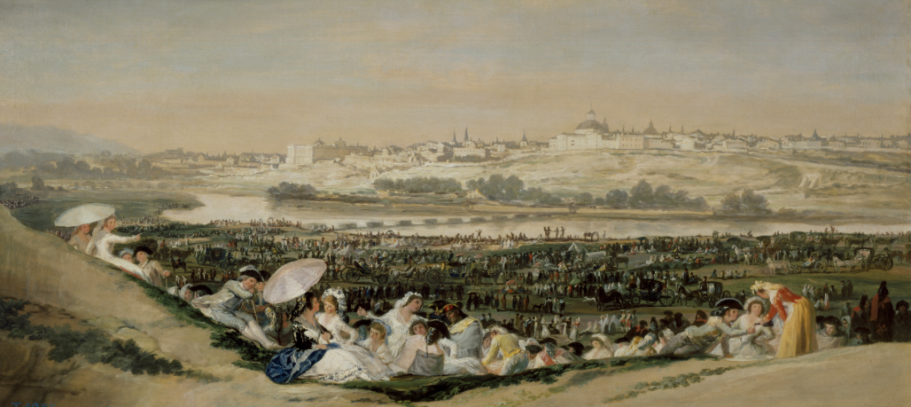<p>Francisco de Goya: La pradera de San Isidro (The Meadow of San Isidro)</p>