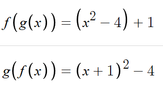 <p>for every X in the outer function, plug in the entire inner function.</p>
