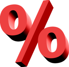 <p>(adj) the number of something out of 100</p>