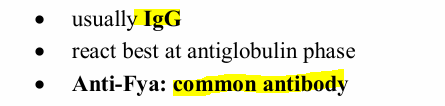 <p><strong><u>Duffy Blood Group Abs</u></strong></p><p></p>