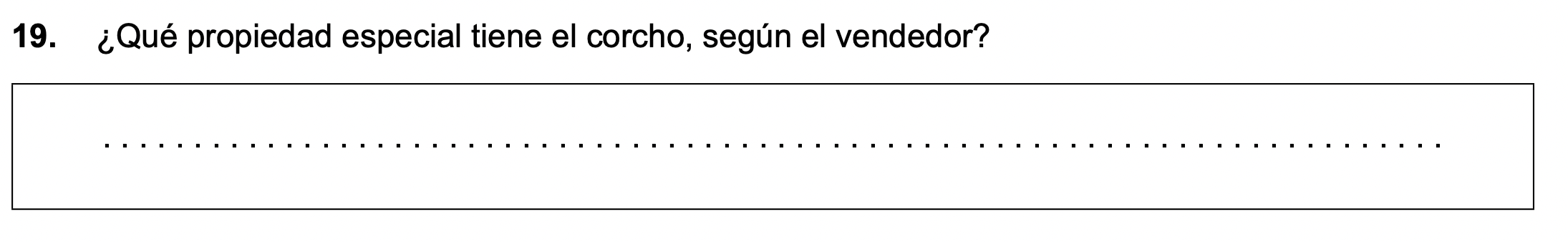 <p>el corcho = пробка</p>