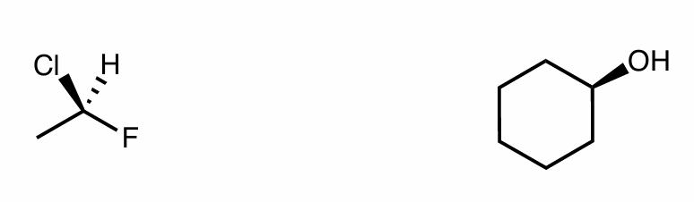 <ol><li><p>Is this chiral or achiral?</p></li><li><p>If chiral, label chiral center with *</p></li></ol><p></p>