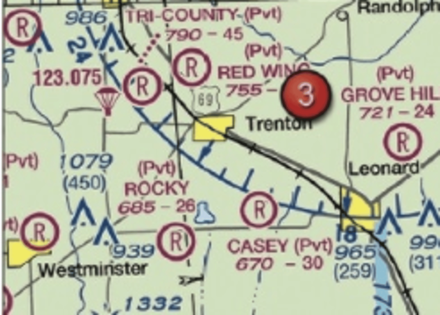 <p>B) Chart Supplements U.S.</p><p>[The parachute sign is next to the airport. Legend 1 clues you in to look at the chart supplement even.]</p>