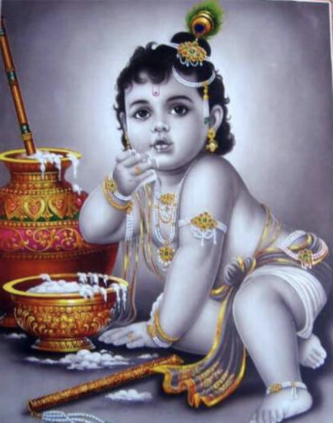 <p>Which deity is pictured here?</p>