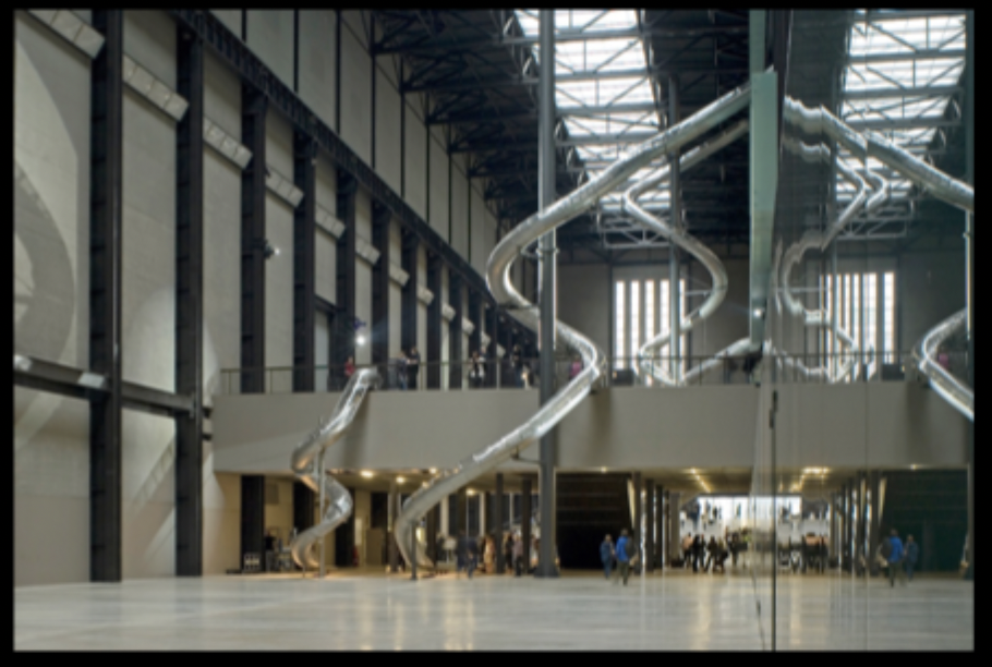 <p>Carsten Höller, Test Site, 2006. (compare and contrast)</p>