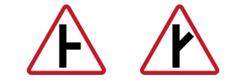 <p>Side Road Junction Ahead</p>