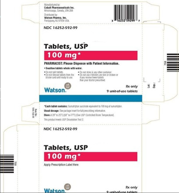 <p>Brand: Imitrex</p><p>Class: 5HT1 Agonist</p><p>Indication: Migraine treatment</p><p>Schedule: NCLM</p>