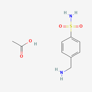 <p>Topical agent with an aminomethyl group instead of aniline amine; for burns.</p>