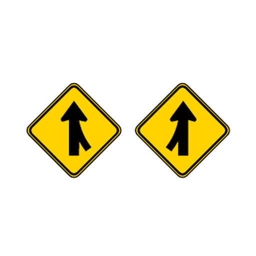 <p>What does a merge sign mean?</p>