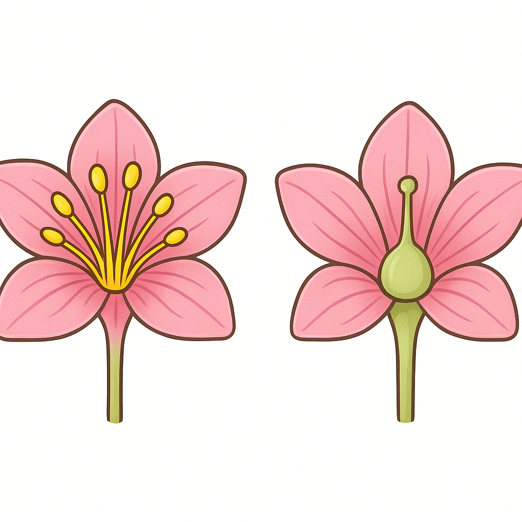 <p>A flower that has only male parts or only female parts.</p>