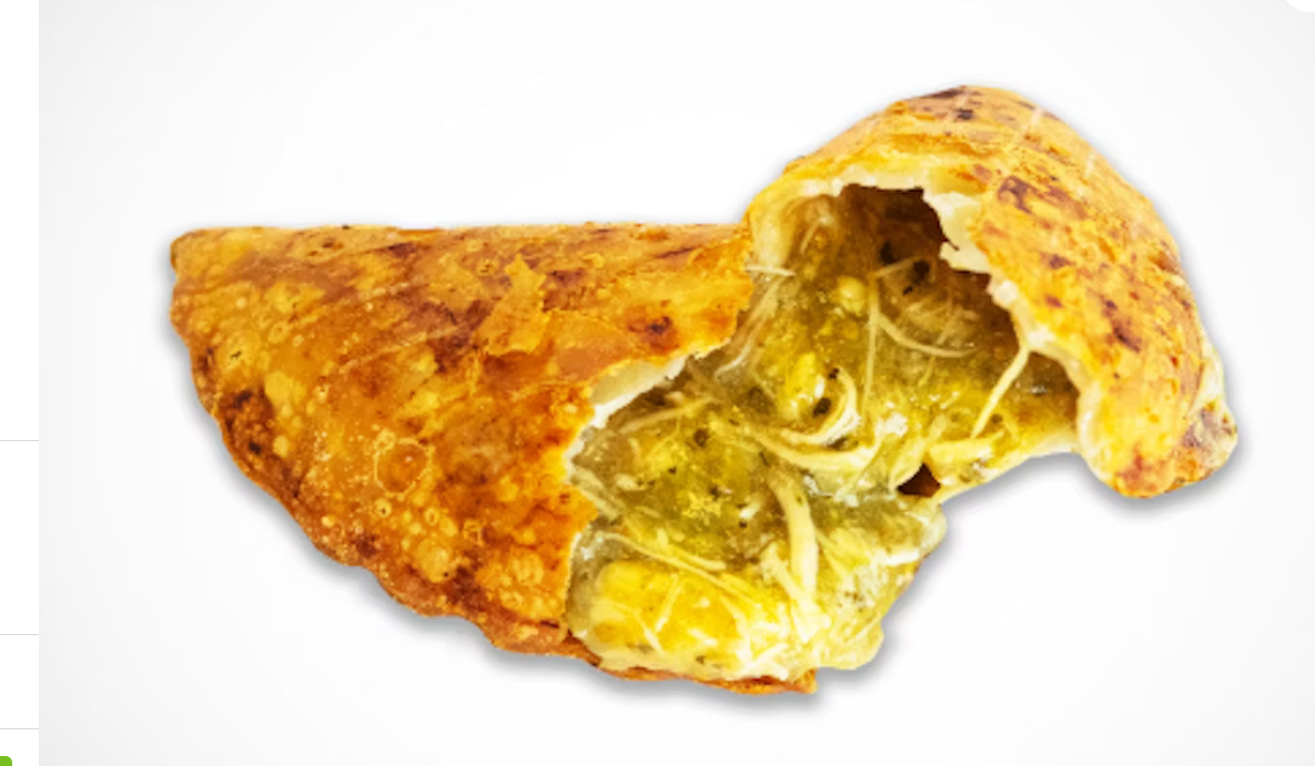 <p>VERDE CHICKEN EMPANADA</p>