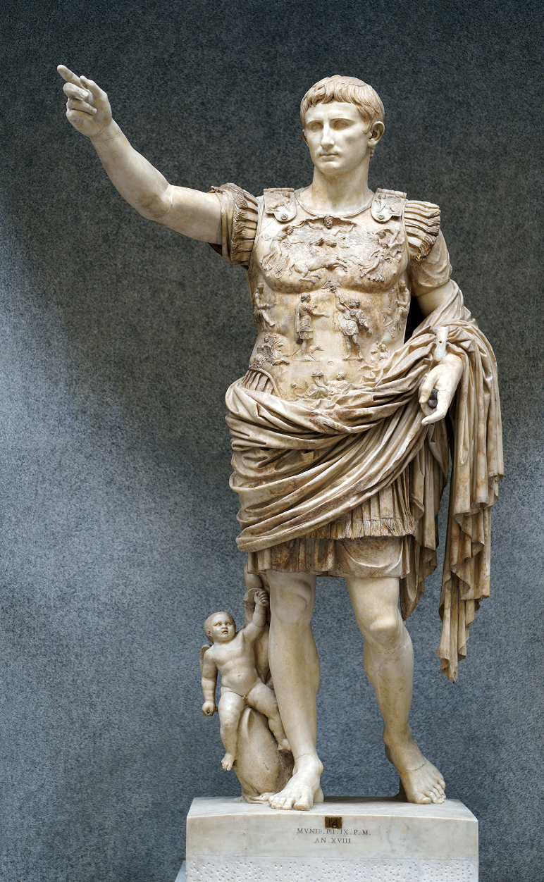<p>Augustus from Prima Porta </p>