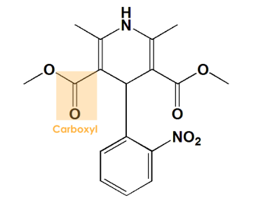 <p>[Structure Activity Relationship of Nifedipine]</p><p>At positions _______ of Nifedipine, substitution with an alkyl group plays a role in the agent's duration of action (DOA).</p><p class="ds-markdown-paragraph">a. 1 and 3<br>b. 2 and 6<br>c. 3 and 5<br>d. 4 and 7</p>