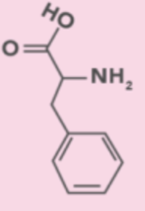 <p>Code: F, Side Chain Group: Non-polar hydrophobic (aromatic)</p>
