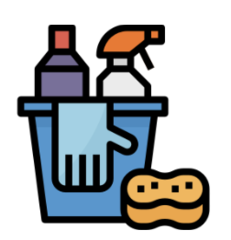 <p>to do the housework</p>
