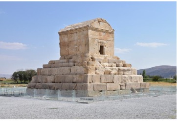 <p>Cyrus the Great was the foundational ruler of the Achaemenid Empire (first Persian empire)</p><ul><li><p>united the Persian and median peoples</p></li><li><p>built the largest empire the ancient world had ever seen</p></li><li><p>The Cyrus Cylinder (tells us what Cyrus was trying to do and fitting himself into the culture of kingship)</p></li><li><p>The tomb of Cyrus the Great: located in Pasargadae</p></li></ul><p></p>