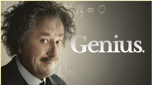 <p>Genius (n)</p>
