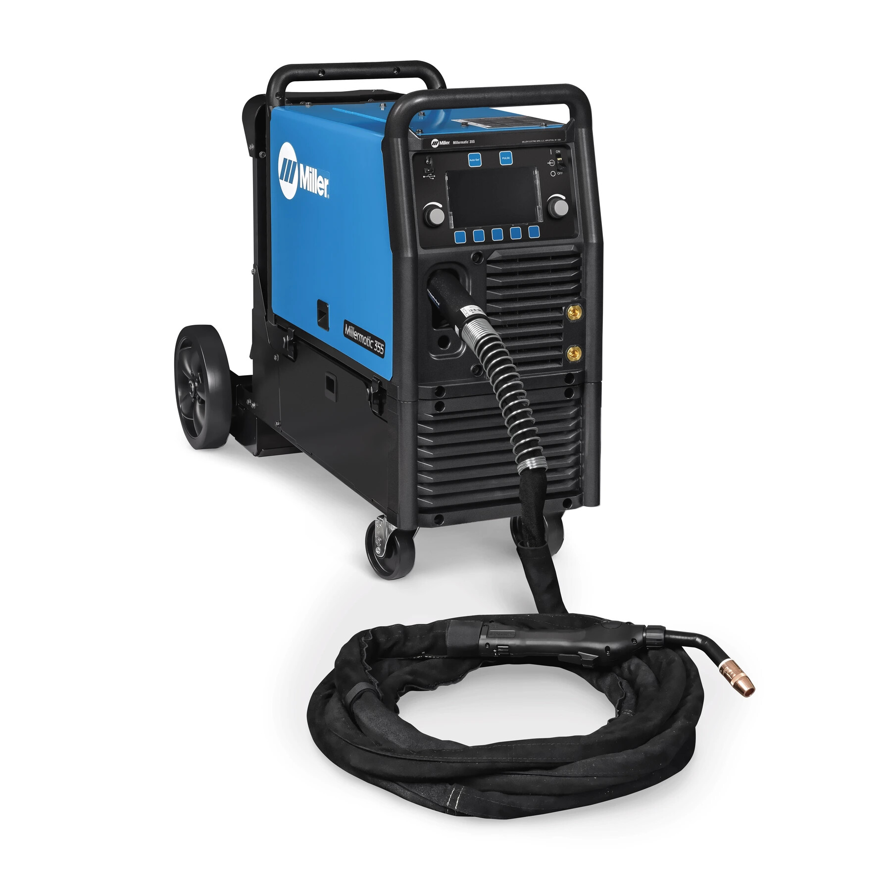 <p>Gas Metal Arc Welding machine that uses constant voltage power supply to feed continuous wire electrode and shielding gas, producing efficient semi-automatic welds.</p>