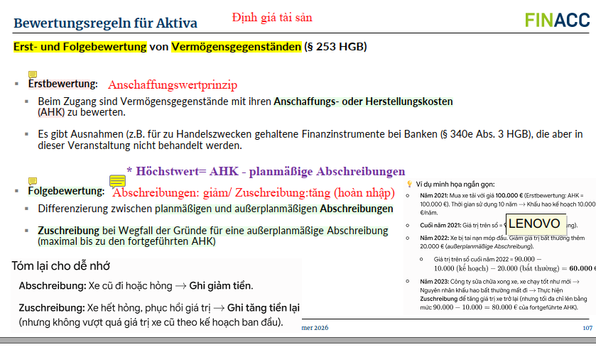 <p>Wann muss eine außerplanmäßige Abschreibung vorgenommen werden und wo liegt der Unterschied zur planmäßigen Abschreibung? </p>