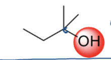 <p>the carbon attached to the alcohol is attached to three other carbons  </p>
