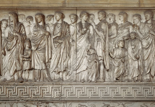 <p>Ara Pacis Augustae, 13–9 BC</p>