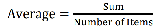 <p>Mean is the average. </p>