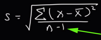 <p><span>In this video, what is "n-1"?</span></p>
