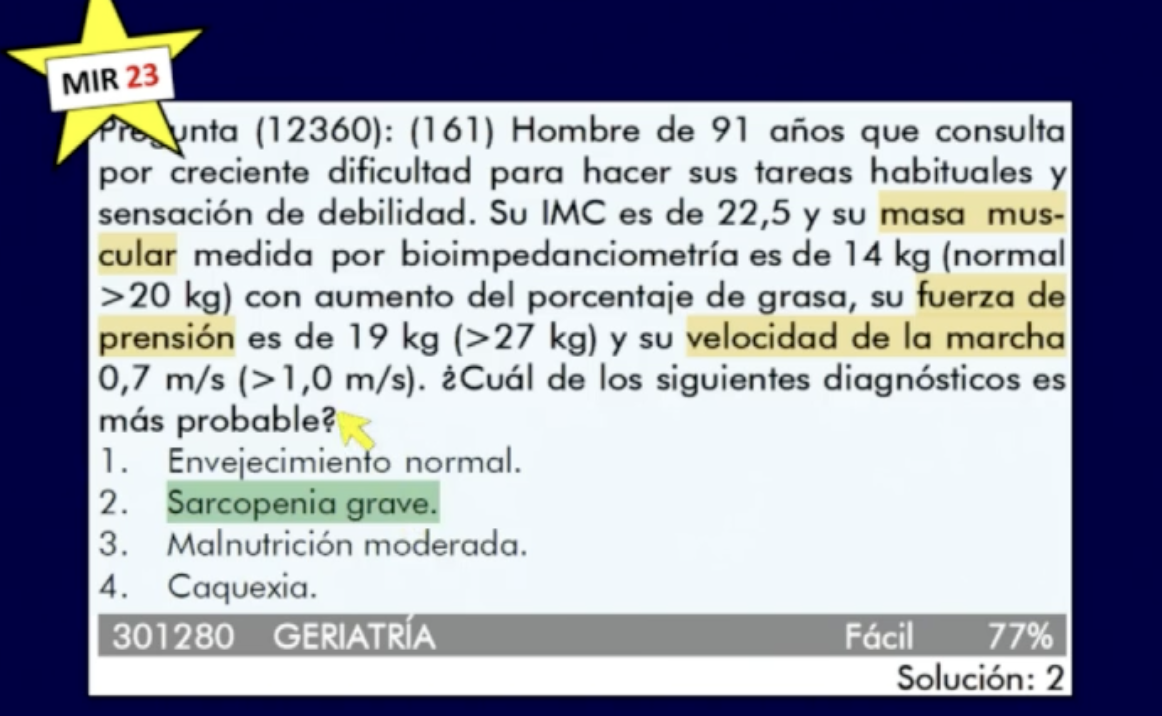 <p>Para el dx de sarcopenia grave NO tiene en cuenta la pérdida de peso </p>