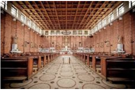 <p>Van welk gebouw is dit het interieur?</p>