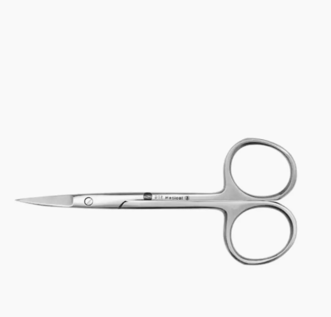 <p>An instrument used for delicate dissections and cutting fine sutures in various surgical procedures, especially in ophthalmology (eye surgery).</p>
