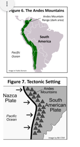 <p>The volcanic activity that forms the Andes Mountains is caused by:</p>