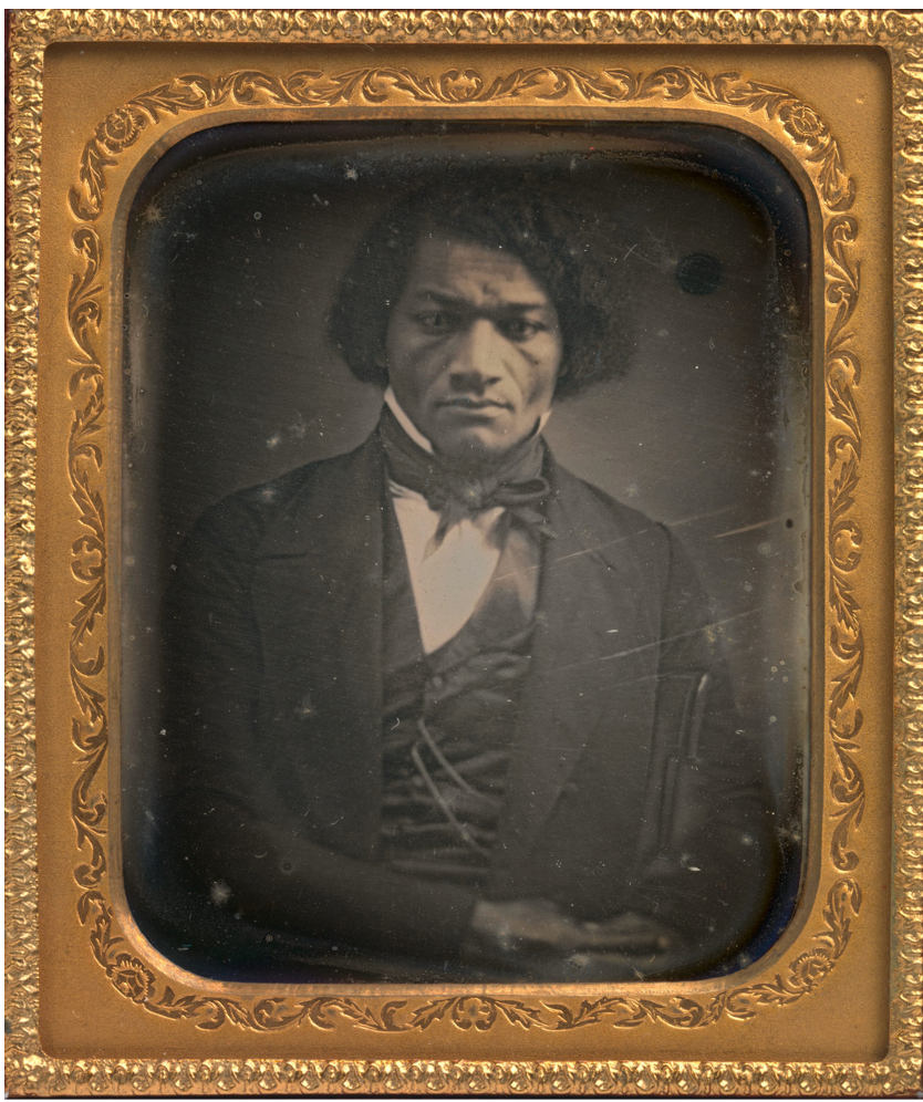 <p>Frederick Douglass photograph</p>