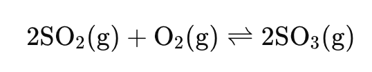 <p>Write the expression for Kp for the following chemical reaction:</p>
