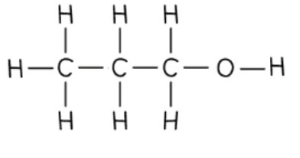 <p>C<sub>3</sub>H<sub>7</sub>OH</p>