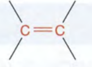 <p>Double Bond, sp2 hybridized,</p>