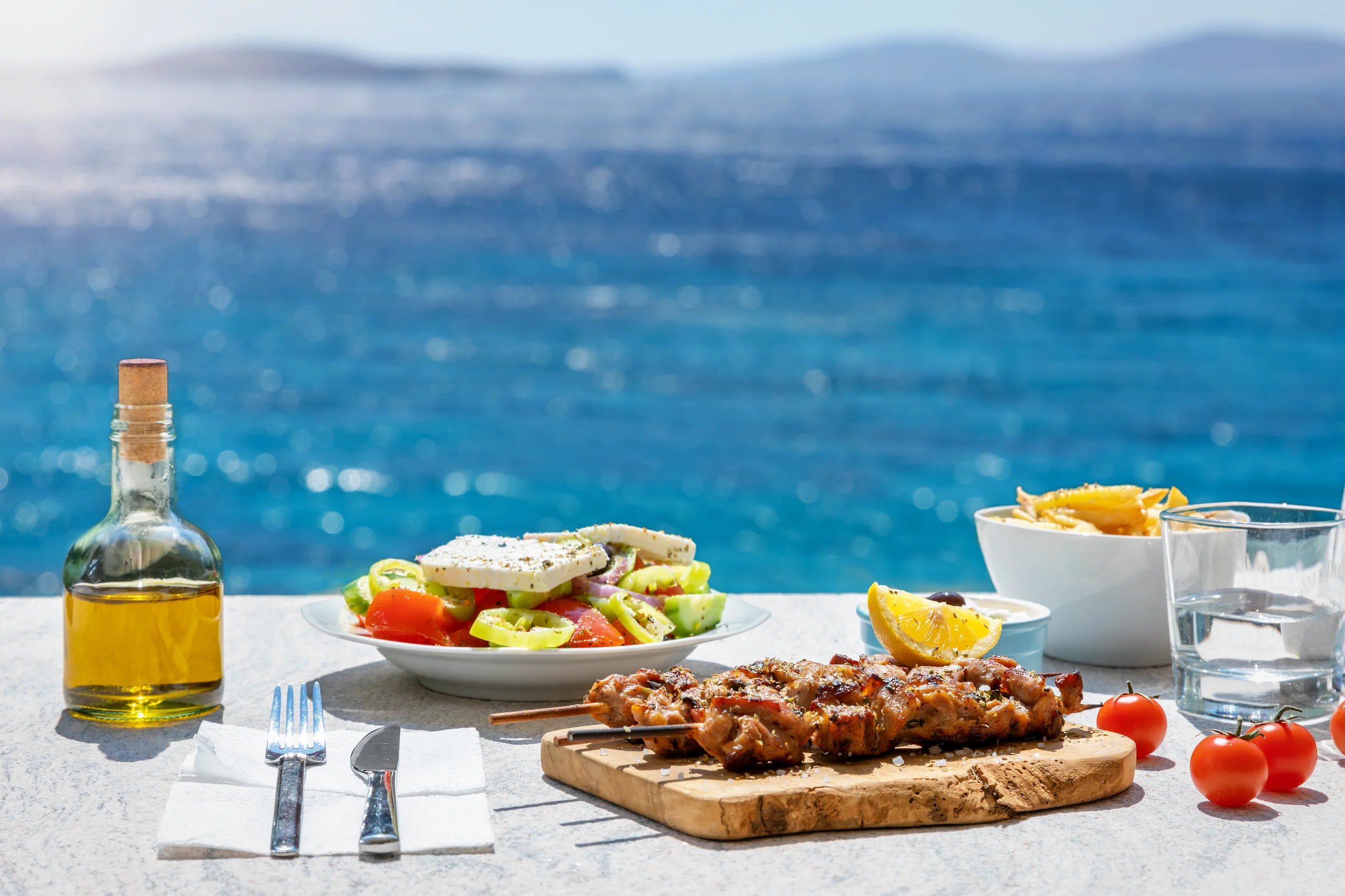 <p>I like Greek _____</p>
