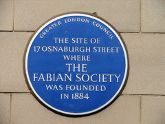 <p>a British intellectual socialist movement, whose purpose is to advance the principles of Social democracy via gradualist and reformist, rather than revolutionary means. It is best known for its initial ground-breaking work beginning late in the 19th century and continuing up to World War I. The society laid many of the foundations of the Labour Party and subsequently affected the policies of states emerging from the decolonisation of the British Empire, especially India.</p>
