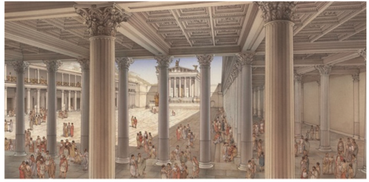 <p>Caesar’s Forum</p>
