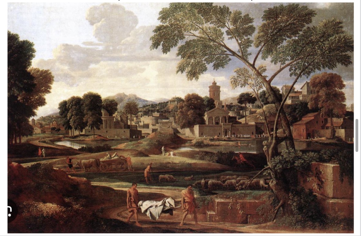 <ul><li><p><span>Poussin, Burial of Phocion, 1648</span></p></li></ul><p></p>