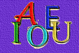 <p>vowel</p>