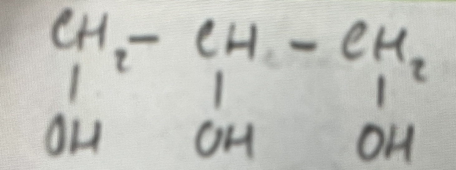 <p>C3H5(OH)3</p>