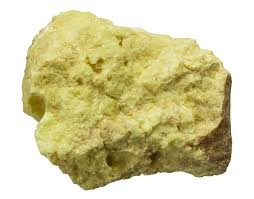 <ul><li><p>Yellow to yellow-brown color</p></li><li><p>Strong sulfur smell</p></li></ul><p></p>